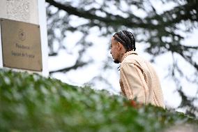 Arrival of French national team players - Clairefontaine