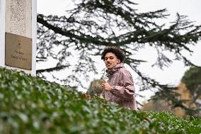 Arrival of French national team players - Clairefontaine