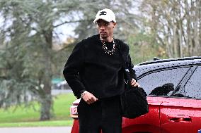 Arrival of French national team players - Clairefontaine