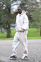 Arrival of French national team players - Clairefontaine