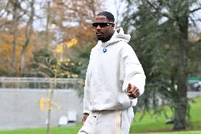 Arrival of French national team players - Clairefontaine