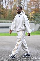 Arrival of French national team players - Clairefontaine