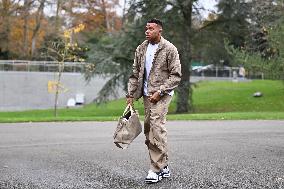 Arrival of French national team players - Clairefontaine