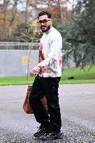 Arrival of French national team players - Clairefontaine