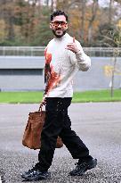 Arrival of French national team players - Clairefontaine