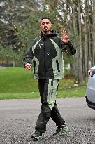 Arrival of French national team players - Clairefontaine