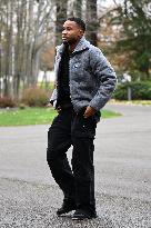 Arrival of French national team players - Clairefontaine