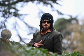 Arrival of French national team players - Clairefontaine