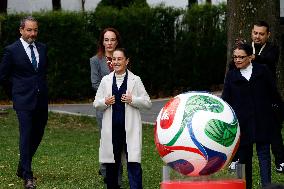 Mexico’s President Sheinbaum Pardo presents 2026 FIFA World Cup - Mexico