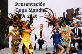 Mexico’s President Sheinbaum Pardo presents 2026 FIFA World Cup - Mexico