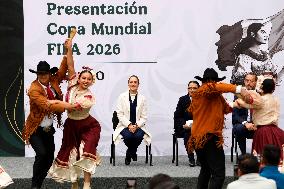 Mexico’s President Sheinbaum Pardo presents 2026 FIFA World Cup - Mexico