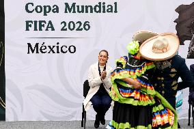 Mexico’s President Sheinbaum Pardo presents 2026 FIFA World Cup - Mexico