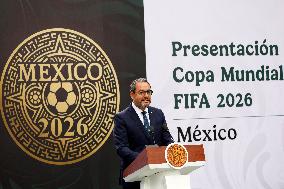 Mexico’s President Sheinbaum Pardo presents 2026 FIFA World Cup - Mexico