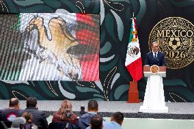 Mexico’s President Sheinbaum Pardo presents 2026 FIFA World Cup - Mexico