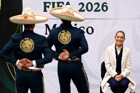 Mexico’s President Sheinbaum Pardo presents 2026 FIFA World Cup - Mexico