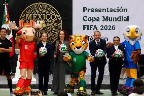Mexico’s President Sheinbaum Pardo presents 2026 FIFA World Cup - Mexico