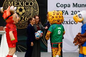 Mexico’s President Sheinbaum Pardo presents 2026 FIFA World Cup - Mexico