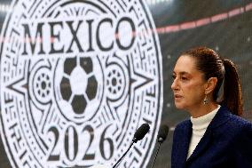 Mexico’s President Sheinbaum Pardo presents 2026 FIFA World Cup - Mexico