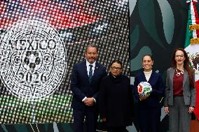 Mexico’s President Sheinbaum Pardo presents 2026 FIFA World Cup - Mexico