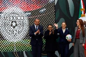 Mexico’s President Sheinbaum Pardo presents 2026 FIFA World Cup - Mexico