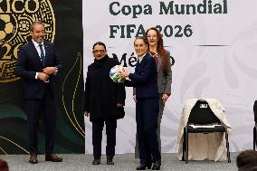 Mexico’s President Sheinbaum Pardo presents 2026 FIFA World Cup - Mexico