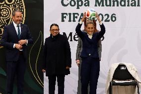 Mexico’s President Sheinbaum Pardo presents 2026 FIFA World Cup - Mexico
