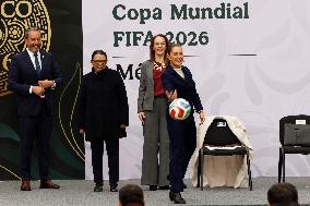 Mexico’s President Sheinbaum Pardo presents 2026 FIFA World Cup - Mexico