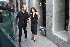 Rosalía and David Broncano on the program La Revuelta - Madrid