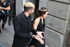 Rosalía and David Broncano on the program La Revuelta - Madrid