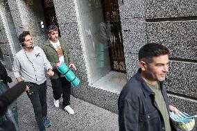 Rosalía and David Broncano on the program La Revuelta - Madrid