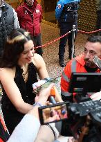 Rosalía and David Broncano on the program La Revuelta - Madrid