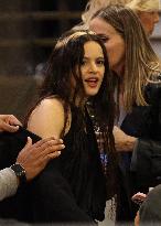 Rosalía and David Broncano on the program La Revuelta - Madrid