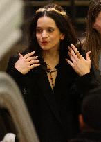 Rosalía and David Broncano on the program La Revuelta - Madrid