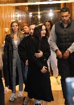 Rosalía and David Broncano on the program La Revuelta - Madrid