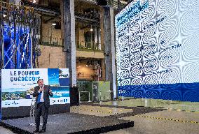 Quebec PM Francois Legault unveils economic vision in Beauharnois - Quebec