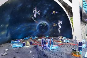 International Lunar Research Station Sand Table