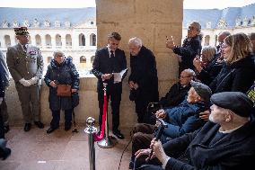 Armistice Day tribute marking the 107th anniversary in Paris