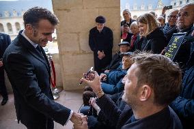 Armistice Day tribute marking the 107th anniversary in Paris