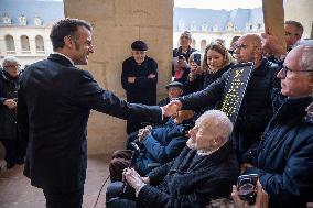 Armistice Day tribute marking the 107th anniversary in Paris