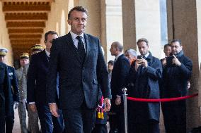 Armistice Day tribute marking the 107th anniversary in Paris