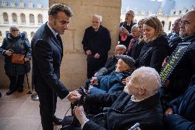 Armistice Day tribute marking the 107th anniversary in Paris