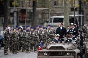Commemoration of the 107th anniversary of the 11 November 1918 -  Paris