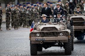 Commemoration of the 107th anniversary of the 11 November 1918 -  Paris