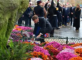 Commemoration of the 107th anniversary of the 11 November 1918 -  Paris