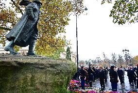 Commemoration of the 107th anniversary of the 11 November 1918 -  Paris