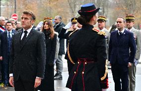 Commemoration of the 107th anniversary of the 11 November 1918 -  Paris