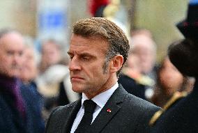 Commemoration of the 107th anniversary of the 11 November 1918 -  Paris