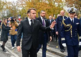 Commemoration of the 107th anniversary of the 11 November 1918 -  Paris