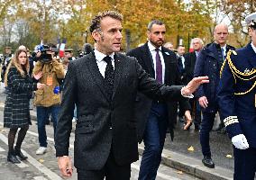 Commemoration of the 107th anniversary of the 11 November 1918 -  Paris