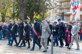 Commemoration of the 107th anniversary of the 11 November 1918 -  Troyes